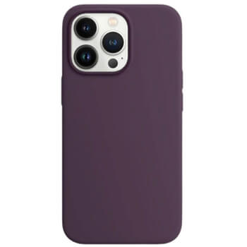 Magnetic Leather MagSafe kožený kryt pre Apple iPhone 14 Plus - fialový