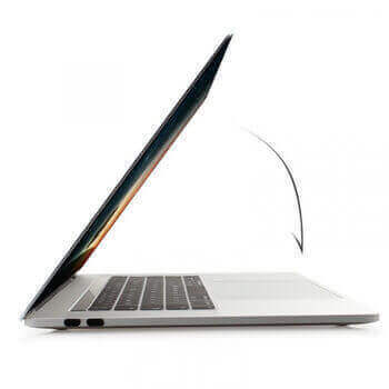 Silikónový ochranný obal na klávesnici EÚ verzia pre Apple MacBook Air 15,3 (2024,M3) - čierny
