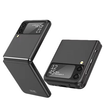 Plastový kryt pre Samsung Galaxy Z Flip4 5G F721B - čierne