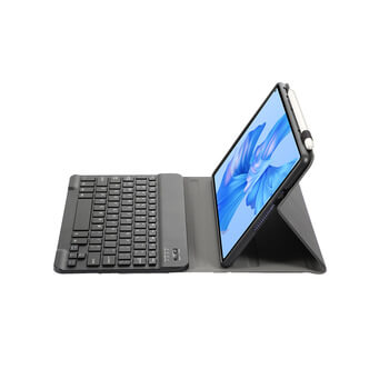 Puzdro s podsvietenou klávesnicou a držiakom na stylus pre Xiaomi Redmi Pad SE 11'' - čierne