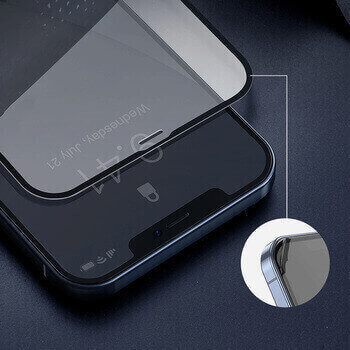 3D ochranné tvrdené sklo s rámčekom pre Apple iPhone 16e - čierne