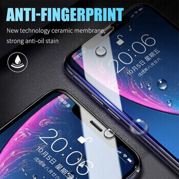 3x Keramické ohebné sklo pro Apple iPhone XS Max - 2+1 zdarma - čierne