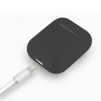 Silikónové ochranné puzdro pre Apple AirPods 4.generace (2024) - čierne (3.generácia)