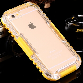 Vodotesné ochranné puzdro pre Apple iPhone 6/6S - žlté