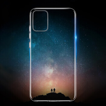 Silikónový obal pre Samsung Galaxy A71 5G - priehľadný