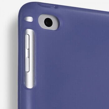 2v1 Smart flip cover + zadný silikónový ochranný obal pre Apple iPad mini 8.3" 2024 (7. generace) - modrý