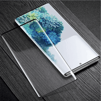 3D ochranné tvrdené sklo s rámčekom pre Samsung Galaxy S25 Ultra - čierne