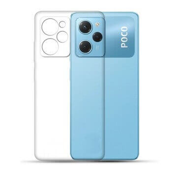 Silikónový obal pre Xiaomi Poco X7 Pro - priehľadný