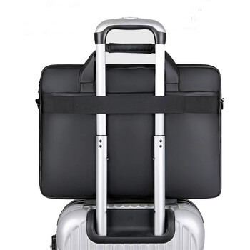 Elegantná taška na notebook pre Apple MacBook Air 13,6" (2024, M3) - čierna