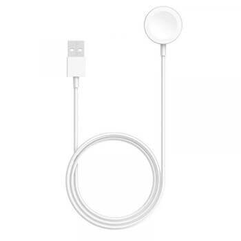 Magnetická bezdrôtová nabíjačka pre Apple Watch biela