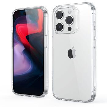 Silikónový obal pre Apple iPhone 17 Pro Max - priehľadný