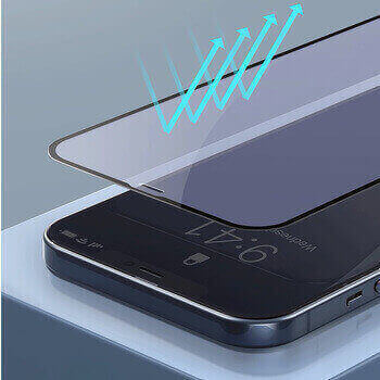 3x 3D ochranné tvrdené sklo s rámčekom pre Apple iPhone 17 Pro - čierne - 2+1 zadarmo