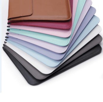 2v1 Puzdro s magnetom a stojanom z ekokože pre Apple MacBook Neo (2026) - biele