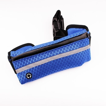 Športové púzdro a ľadvinka WAIST CASE - modré