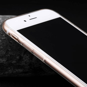 Silikónový obal pre Apple iPhone 7 Plus - priehľadný