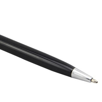 2v1 Dotykové pero Stylus s perom - čierne