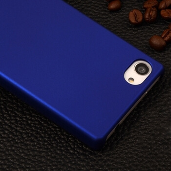 Plastový obal pre Sony Xperia Z5 - tmavo modrý
