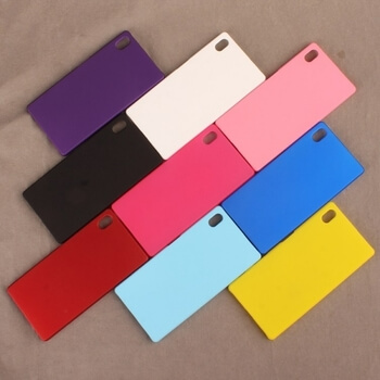 Plastový obal pre Sony Xperia Z5 - tmavo ružový