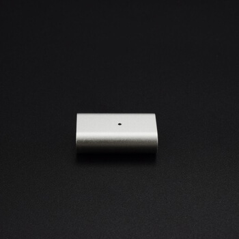 Magnetická nabíjací redukcia Lightning pre Apple iPhone, iPod, iPad strieborná