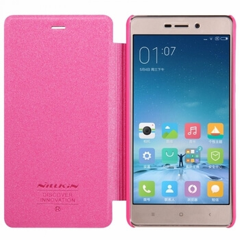 FLIP puzdro Nillkin pre Xiaomi Redmi 3 Pro, 3S - ružové