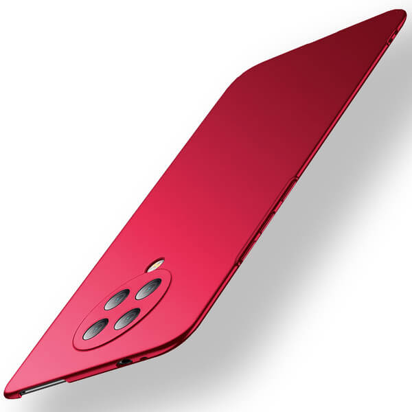 SES Ochranný plastový kryt pre Xiaomi Mi 10T Lite - červený 8194
