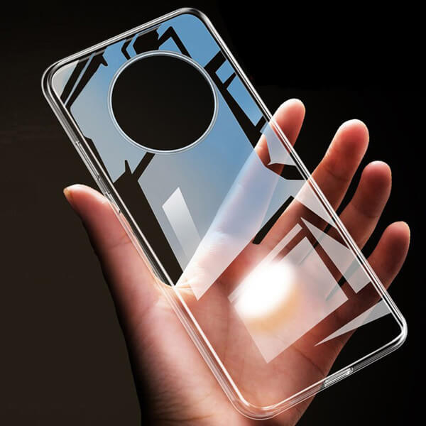 SES Silikónový obal pre Huawei Mate 40 Pro - priehľadný 8400