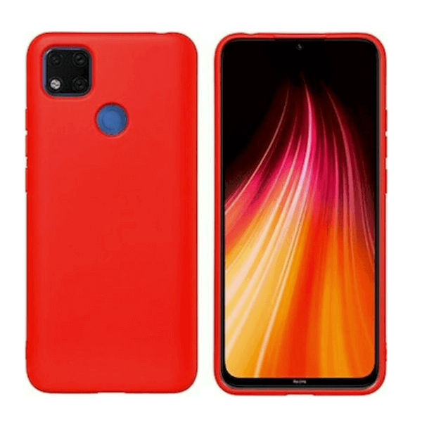 SES Ochranný plastový kryt pre Xiaomi Redmi 9C - červený 7916