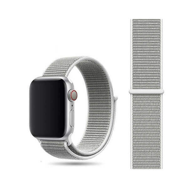 Nylonový pásik pre chytré hodinky Apple Watch 42 mm (1.série) - šedý