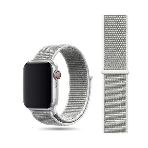 Nylonový pásik pre chytré hodinky Apple Watch 44 mm (5.série) - šedý