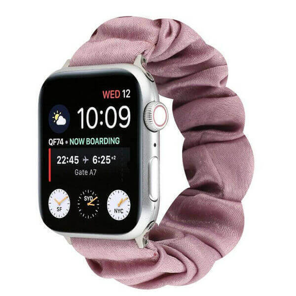 Elastický pásik pre chytré hodinky Apple Watch 44 mm (4.série) - růžová