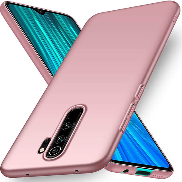 Ochranný plastový kryt pre Xiaomi Redmi Note 8 Pro - ružový