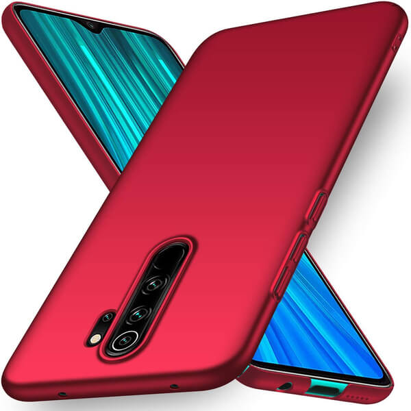 Ochranný plastový kryt pre Xiaomi Redmi Note 8 Pro - červený
