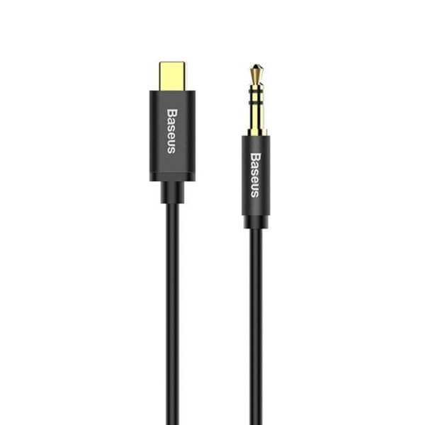 Baseus Audio Jack prepojovací kábel AUX redukcia 1,2 ms USB-C konektorom