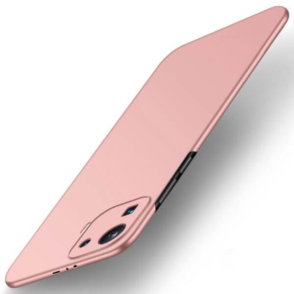 SES Ochranný plastový kryt pre Xiaomi Mi 11 - ružový 9122