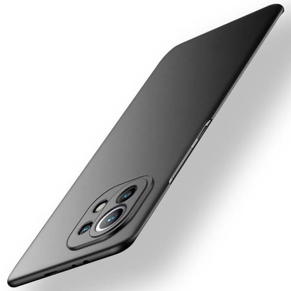 SES Ochranný plastový kryt pre Xiaomi Mi 11 - čierny 9130