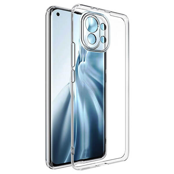 SES Silikónový obal pre Xiaomi Mi 11 - priehľadný 9133