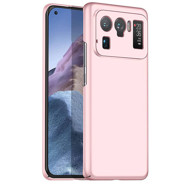SES Ochranný plastový kryt pre Xiaomi Mi 11 Ultra - ružový 9162