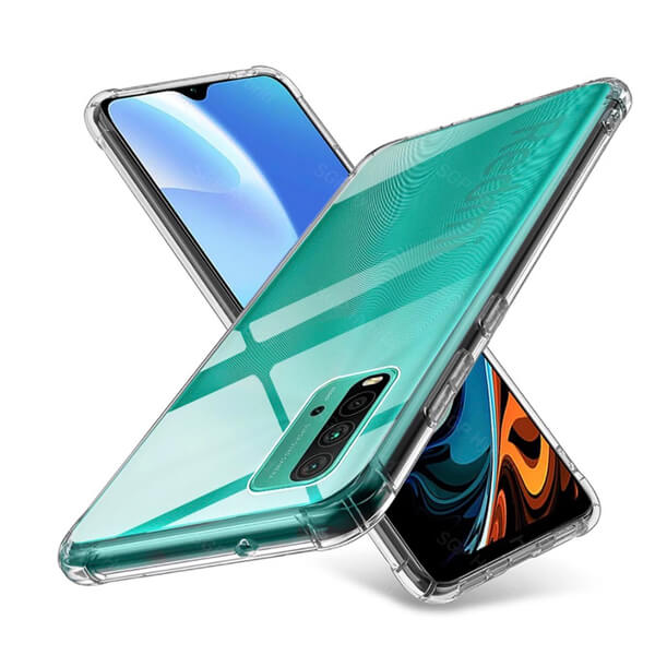 SES Silikónový obal pre Xiaomi Redmi 9T - priehľadný 9185