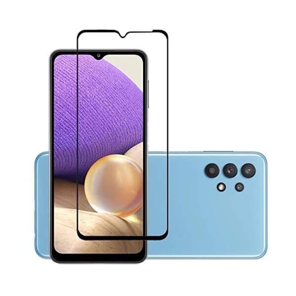 3D ochranné tvrdené sklo s rámčekom pre Samsung Galaxy A32 SM-A325F 4G - čierne