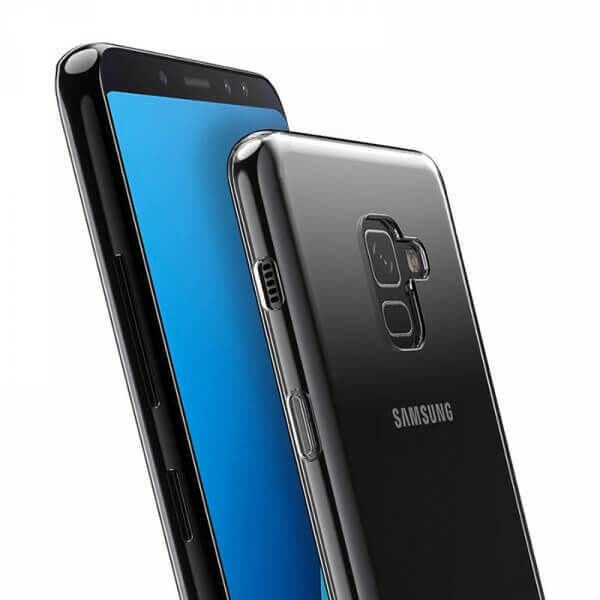 Ultratenký plastový kryt pre Samsung Galaxy A8 2018 A530F - priehľadný