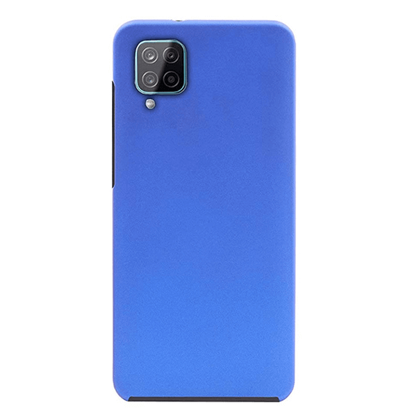 SES Ochranný plastový kryt pre Samsung Galaxy M12 M127F - modrý 9425