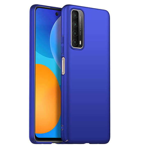 SES Ochranný plastový kryt pre Huawei P Smart 2021 - modrý 9494