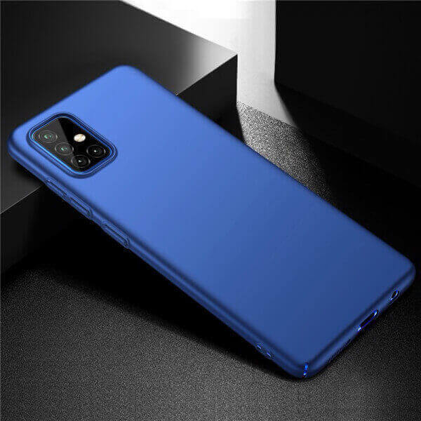 SES Ochranný plastový kryt pre Samsung Galaxy A22 4G A225F - modrý 9700