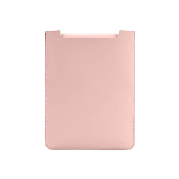 Ochranný koženkový obal pre Apple MacBook Air 13" (2012-2017) - svetlo ružový