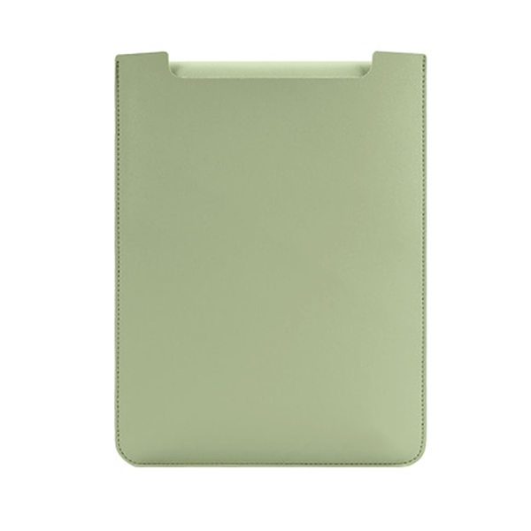 Ochranný koženkový obal pre Apple MacBook Air 13" (2012-2017) - svetlo zelený
