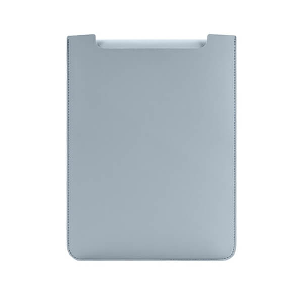 Ochranný koženkový obal pre Apple MacBook Pro 15" TouchBar (2016-2020) - svetlo modrý