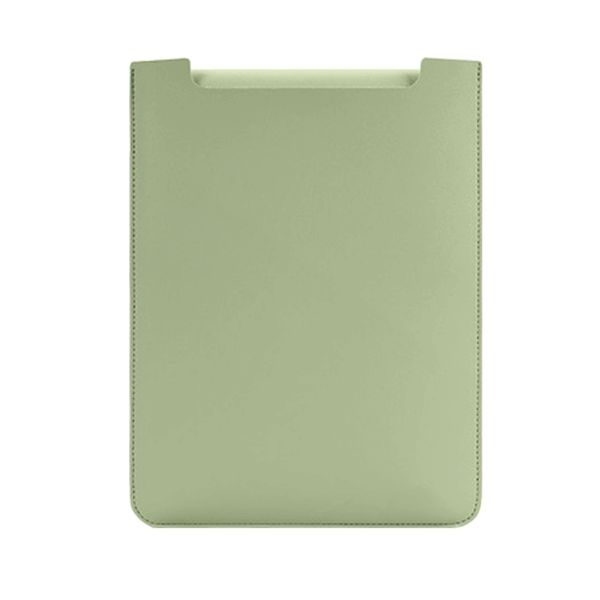 Ochranný koženkový obal pre Apple MacBook Pro 13" CD-ROM - svetlo zelený