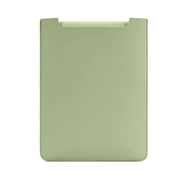 Ochranný koženkový obal pre Apple MacBook Pro 14" (2021, M1) - svetlo zelený