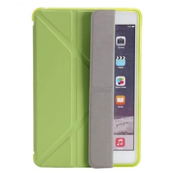 2v1 Smart flip cover + zadný silikónový ochranný obal pre Apple iPad Air 10.5" 2019 (3.generace) - zelený