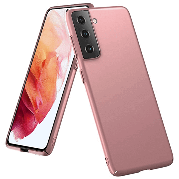SES Ochranný plastový kryt pre Samsung Galaxy S22 Ultra 5G - ružový 10429